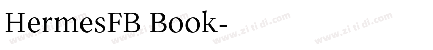 HermesFB Book字体转换